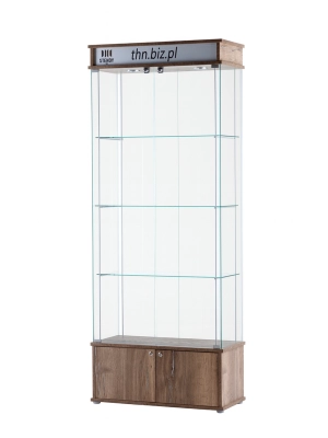 Witryna szklana z szafką KOLORADO